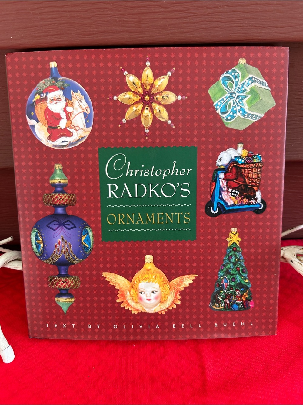 Christopher Radko Ornaments book holiday ornament illustrations and information